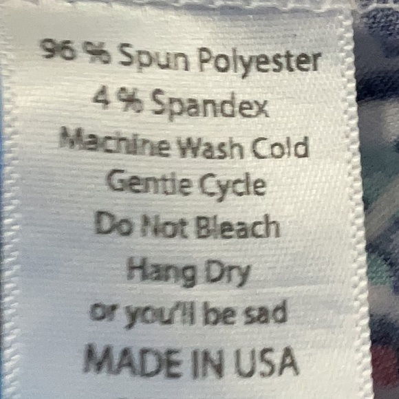 LuLaRoe Azure Pink & Blue A-Line Midi Skirt Floral Butterfly Rare Size Small S - Picture 4 of 5